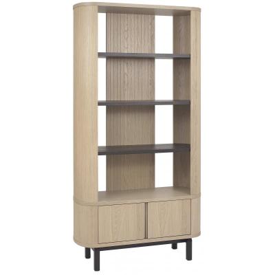 Montreux Light Oak Bookcase
